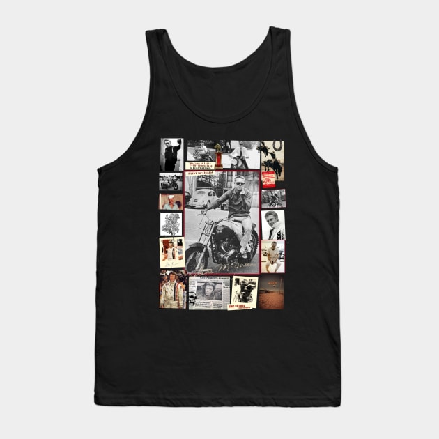 STEVE MCQUEEN COLLAGE #2 Tank Top by CS77